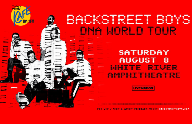 KAFE 104.1 Welcomes Backstreet Boys