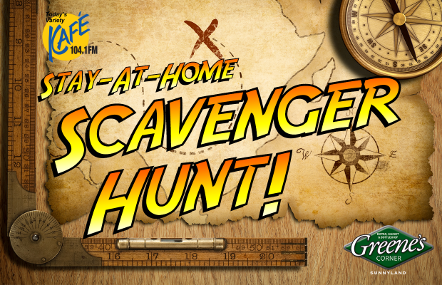 Stay-At-Home Scavenger Hunt