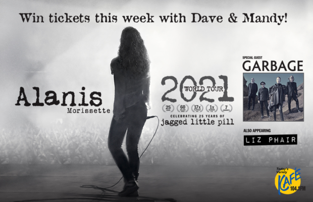 KAFE 104.1 Welcomes Alanis Morissette
