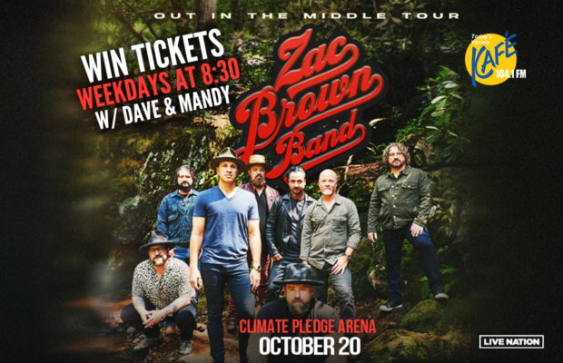 KAFE 104.1 Welcomes Zac Brown Band