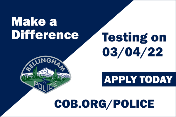 Bellingham Police Department Testing Event