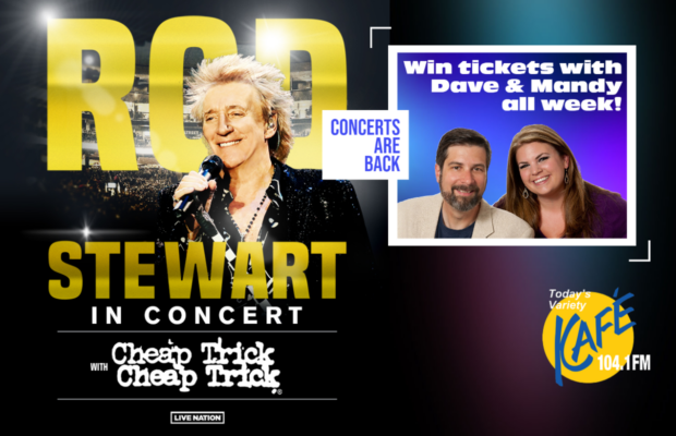 KAFE 104.1 Welcomes Rod Stewart