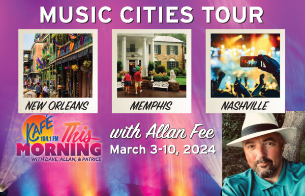 Music Cities Tour with Allan Fee