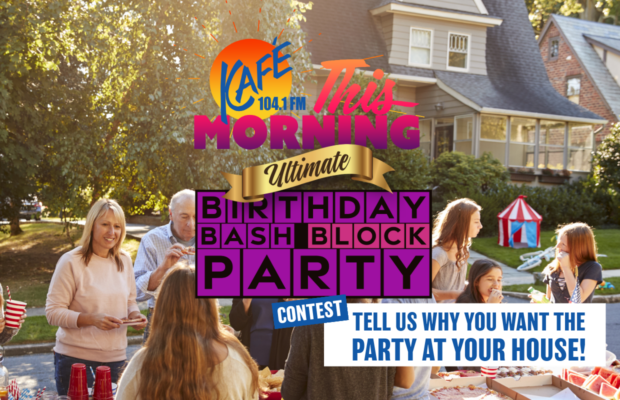 KAFE This Morning Ultimate Birthday Bash Clock Party Material Terms