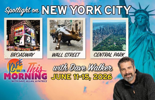 Join Dave Walker in New York City!
